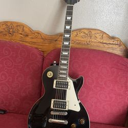 Epiphone Les Paul standard black electric guitar Gibson