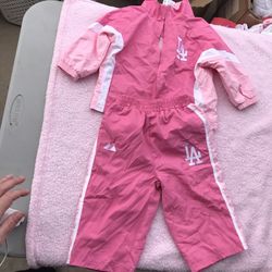 Girls LA Pink Outfit 6-9 Months 