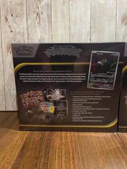 2x Pitch Black ETC Pokemon Center Exclusive and 1x Pitch Black Booster Box