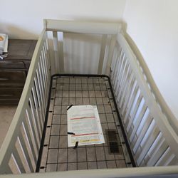 Gray Crib