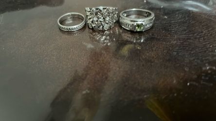 Silver rings