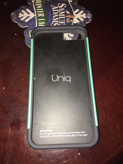 Black uniq iphone case