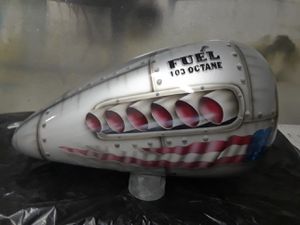 Photo Harley gas tank fender set fatboy/heritage 00-06