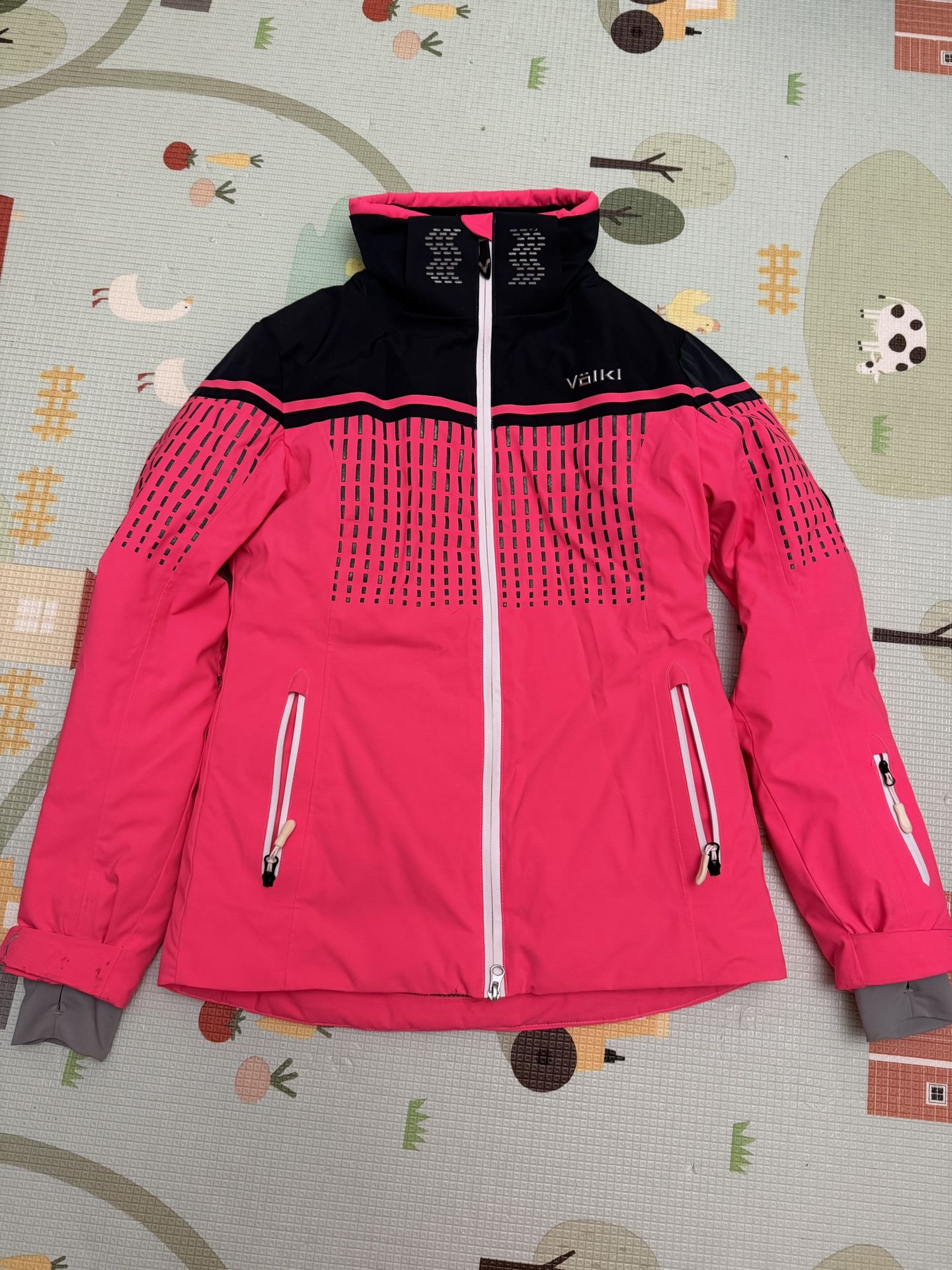 VolklWomens Ski Jacket & Pants Set – Size M /EUR38 – Pink – Waterproof Snow Suit