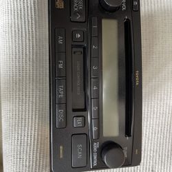 Toyota Highlander Radio