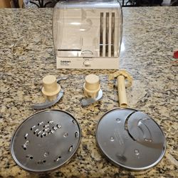 CUISINART Acessories And Case.  DLC8