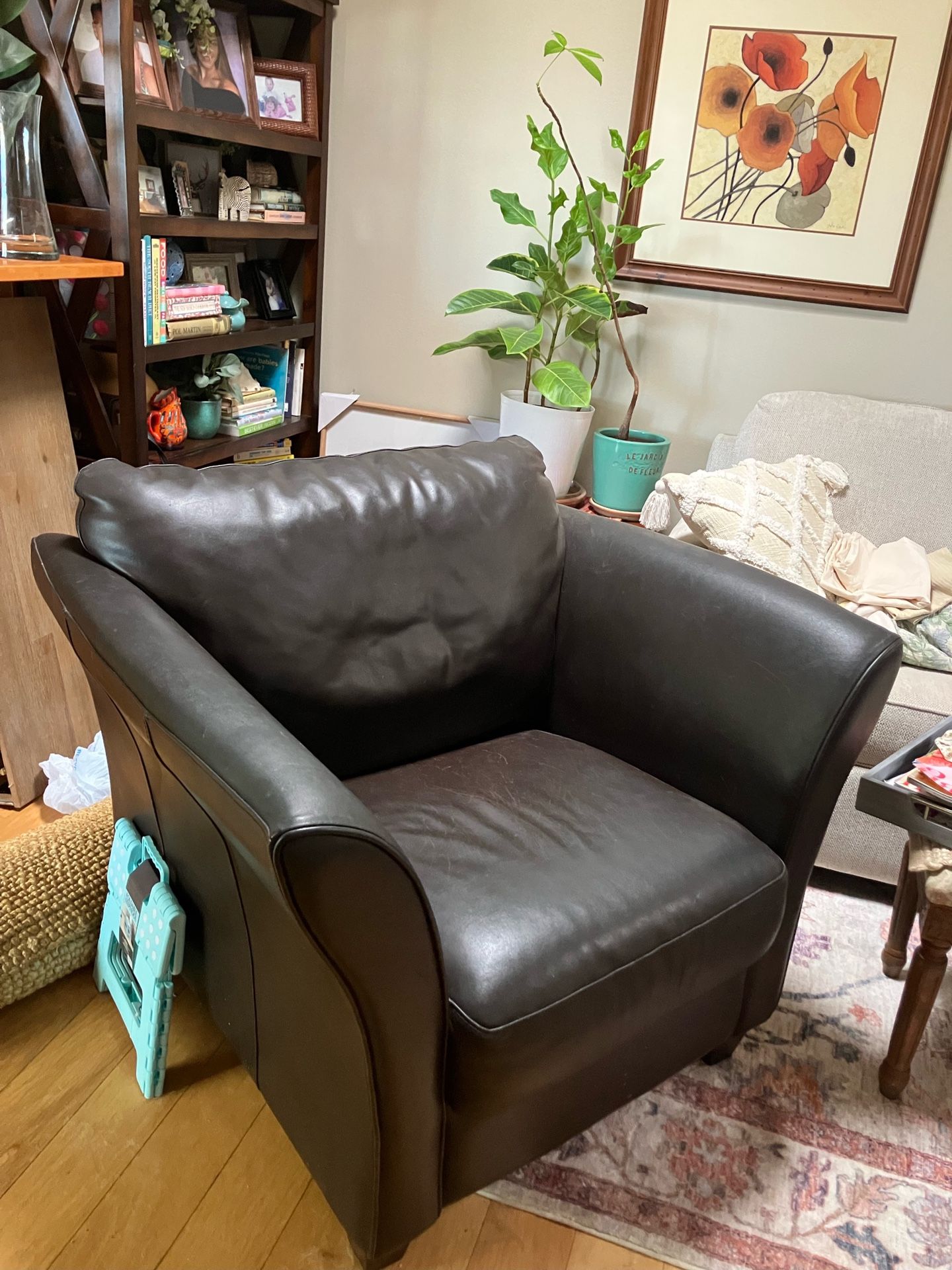 Chair Brown Leather