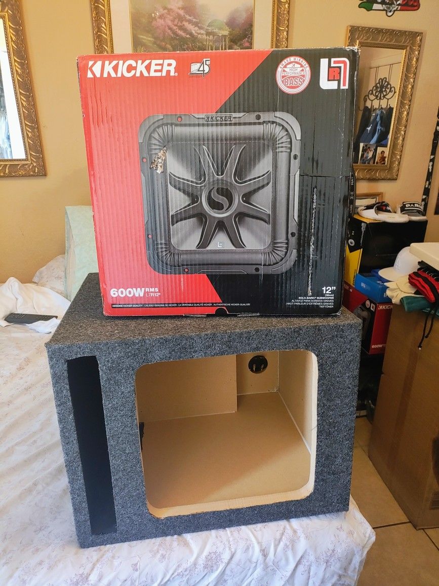 12" Kicker L7 Subwoofer. Brand New.