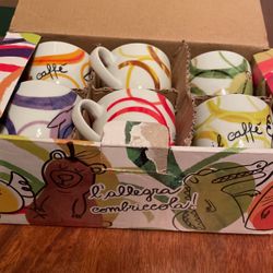 Cups And Saucers 15.00