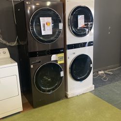 L G Smart ThinQ Washer And Gas Dryer Tower Set🔥🔥🔥
