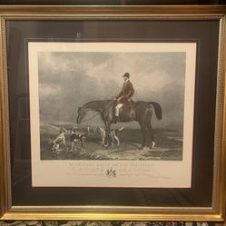 Framed Art - English Equestrian / Horse