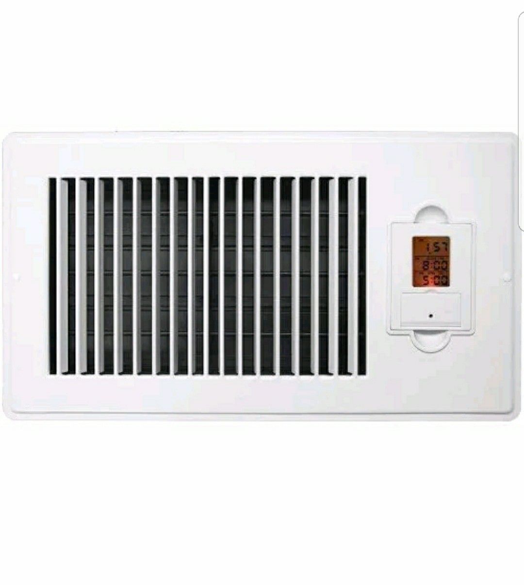 New Vent-Miser 91664 Programmable Energy Saving Vent, Outside Dimensions 11.5`` By 5.5`` Fits Duct Size 4" By 10"