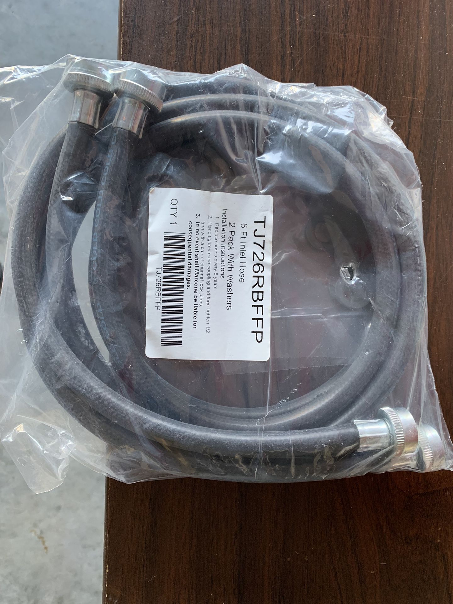 2 Washer Hoses. New