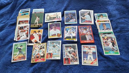90 Boston Red Sox Baseball Cards No duplicates