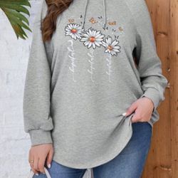 Sudadera  Dama Gris 🌼