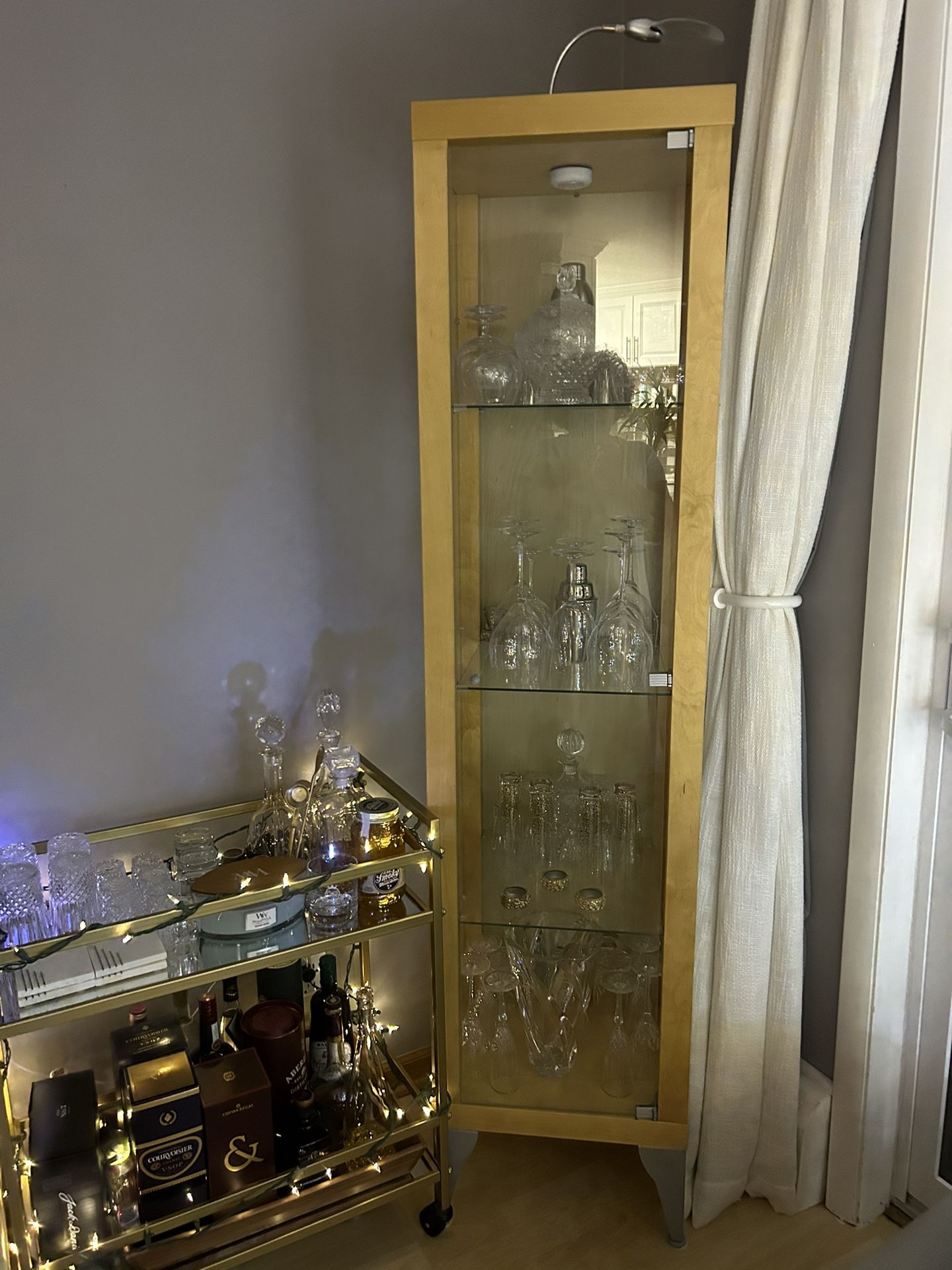 Glass China cabinet