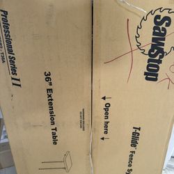 Sawstop 36” Extension Top For Table Saw