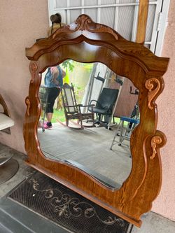 Wooden Mirror