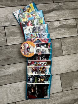 Nintendo Wii U games super Mario smash bros Tekken ninja star fox just dance tennis yoshi kart