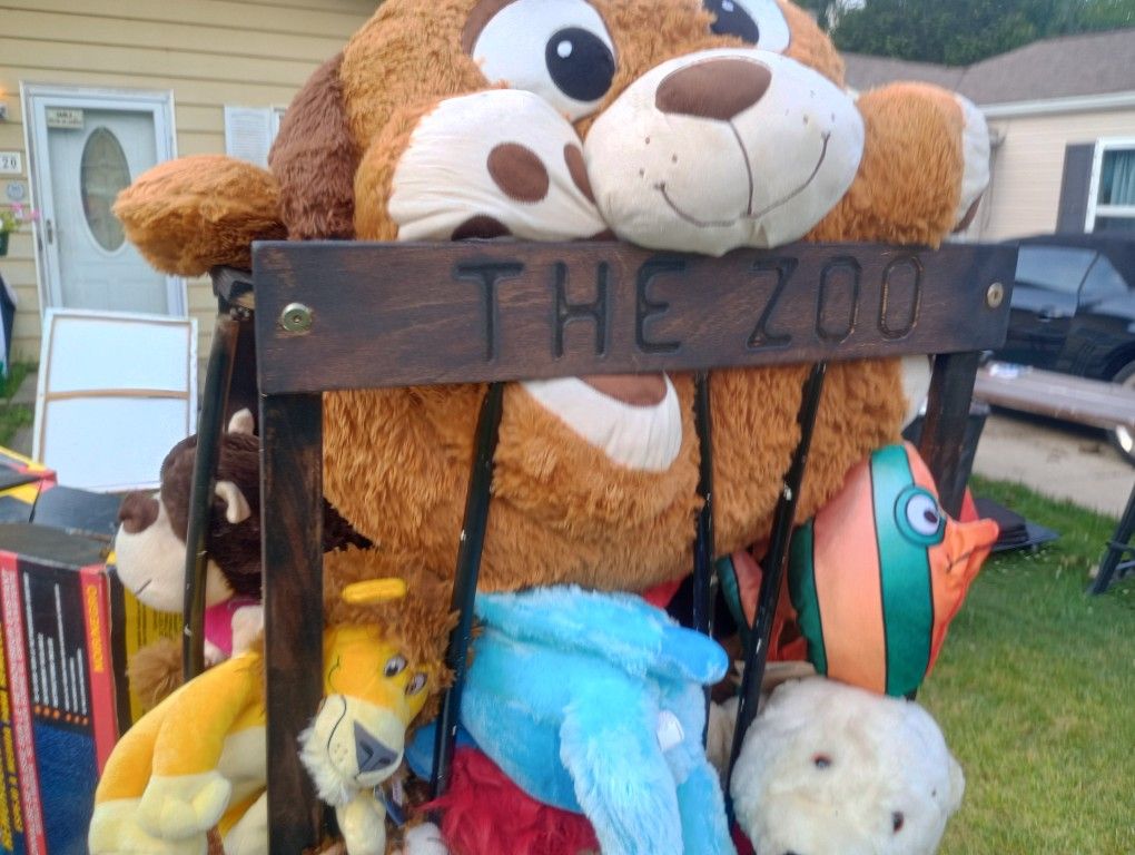 Stuffed Animal Holder Cage (THE. ZOO)