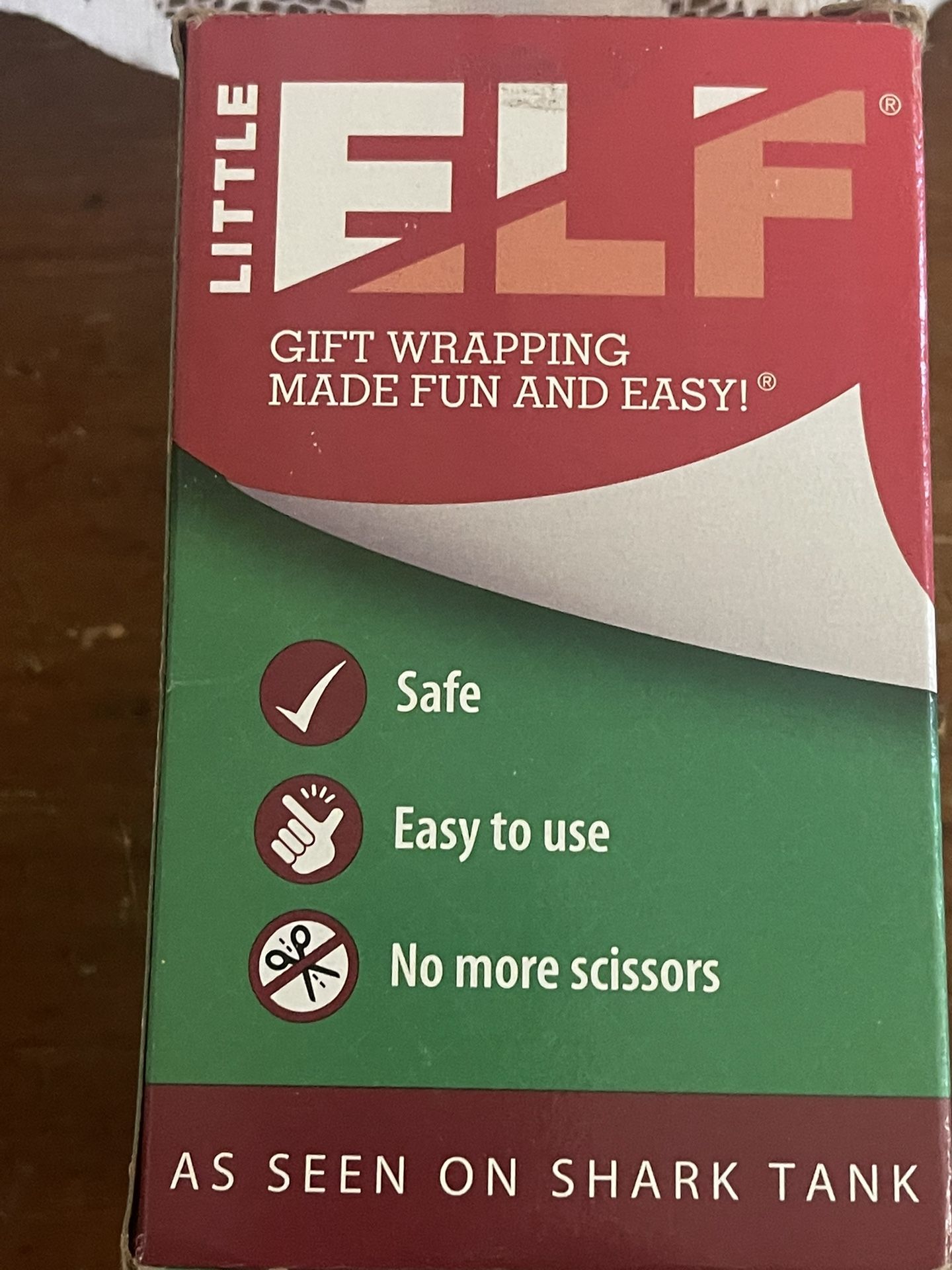 Little Elf gift wrapping