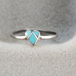 Silver & Turquoise Ring