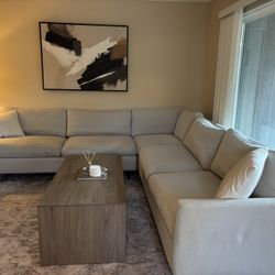 Grey Sectional Couch - Moving Sale!!