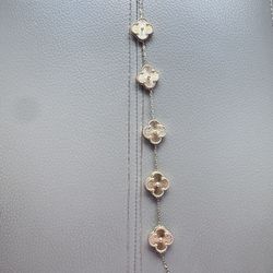 Van Cleef 10k Gold Braclet