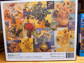 1,000 Piece Jigsaw Puzzle - Van Gogh: A Symphony of Blooms