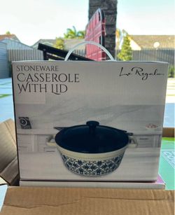 Regalo stoneware casserole with lid - kitchen - Cacerola - Cocina - Container