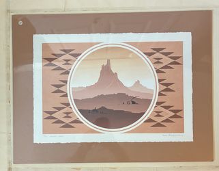 Karen Bruggemans "Navajo Land" Signed Limited Edition Print