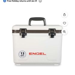 white ANGEL 13 quarts cooler brand new