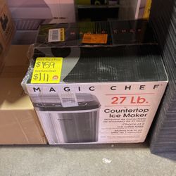 Magic chef 27 pounds countertop icemaker