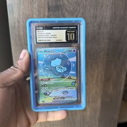 Bubble Mew CGC PRISTINE 10