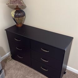 Dresser And Lamp