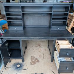 IKEA Hemnes desk and top shelf unit