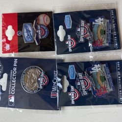 Dodger Opening Day Pins 2024