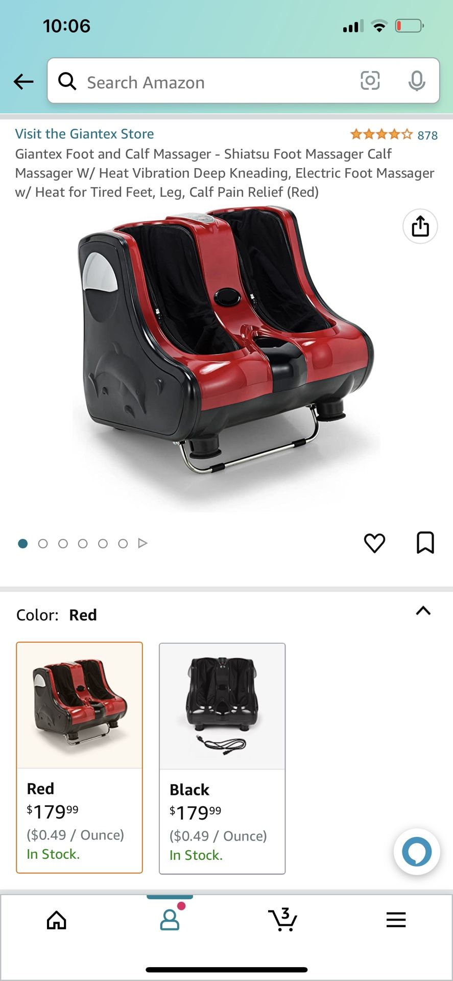 Relaxing Foot Massager