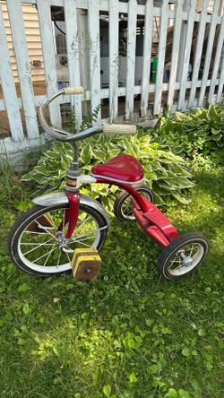 vintage Red Murray tricycle
