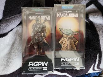 Star Wars The Mandalorisn Figpin (507, 508)