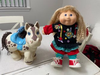 Sweet Cabbage Patch and her riding partner