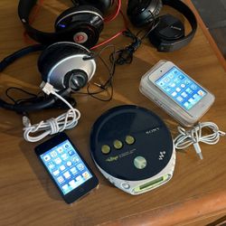 iPod / Headphones / Cd Player