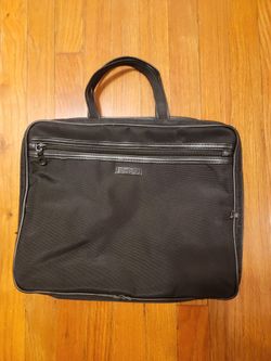 Modella Black and Pink Travel Makeup Organizer Bag