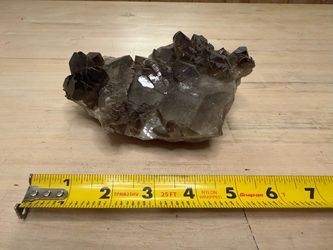 Natural Smoky Quartz Crystal Cluster