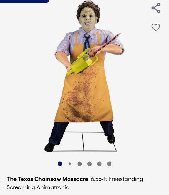HALLOWEEN Texas Chainsaw Massacre 5.6 ft