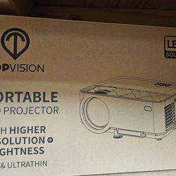 Portable LED projector