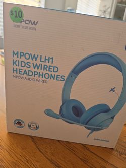 Kids wired headphones