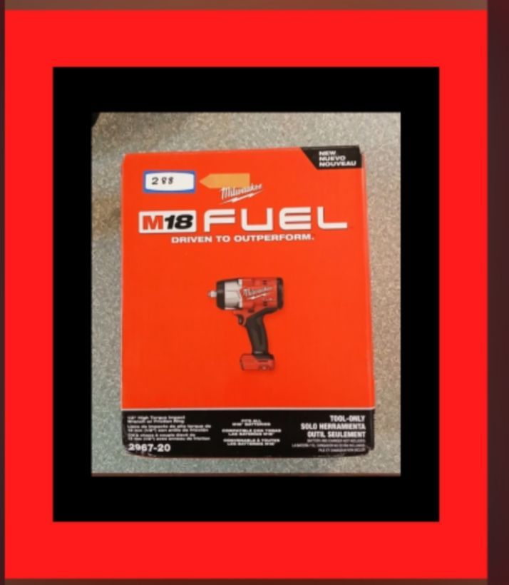 MILWAUKEE HIGH TORQUE IMPACT TOOLS