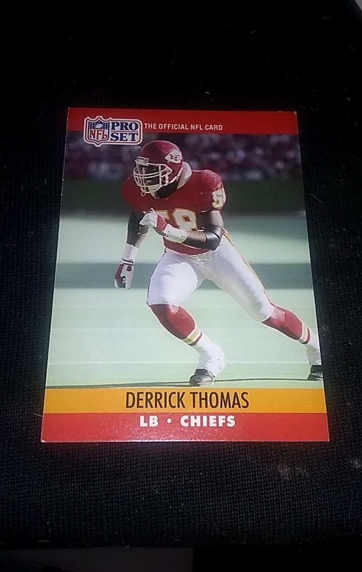 Chiefs football card