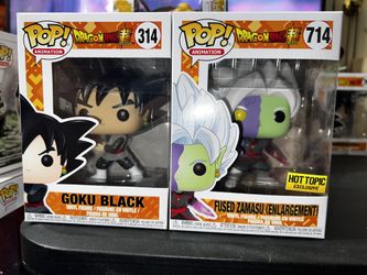 Goku Black & Fused Zamasu Funko Pop